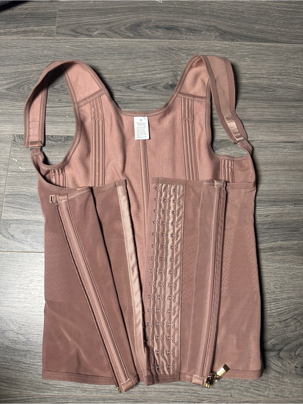 Shapewear Vest Dress in Dusty Rose - Sculpting Support